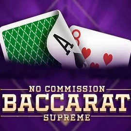 Baccarat Supreme online game logo by OneTouch Games on crystalrollscasino.nl
