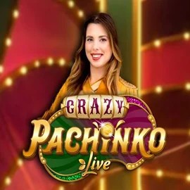 Crazy Pachinko slot visual from Evolution available on crystalrollscasino.nl