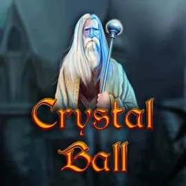 Crystal Ball logo by Gamomat at Crystal Roll Casino