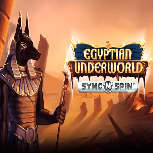 Egyptian Underworld online game logo by Greentube on crystalrollscasino.nl