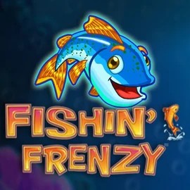 Slots logo of Fishin Frenzy from Blueprint Gaming at Crystal Roll Casino