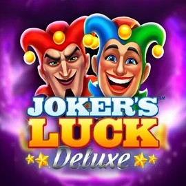 Jokers Luck Deluxe by Skywind Group, showcased at crystalrollscasino.nl – game logo