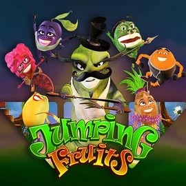 Jumping Fruits logo by Wazdan Crystal Roll Casino