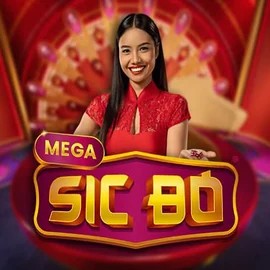 Mega Sic Bo slot icon by Pragmatic Play, available at Crystal Roll Casino