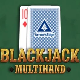 Multihand Blackjack slot visual from Pragmatic Play available on crystalrollscasino.nl
