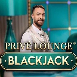 Privé Lounge Blackjack logo – Live Casino by Pragmatic Play at Crystal Roll Casino