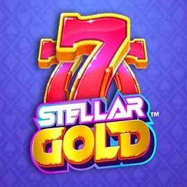 Stellar Gold slot visual from Snowborn Games available on crystalrollscasino.nl
