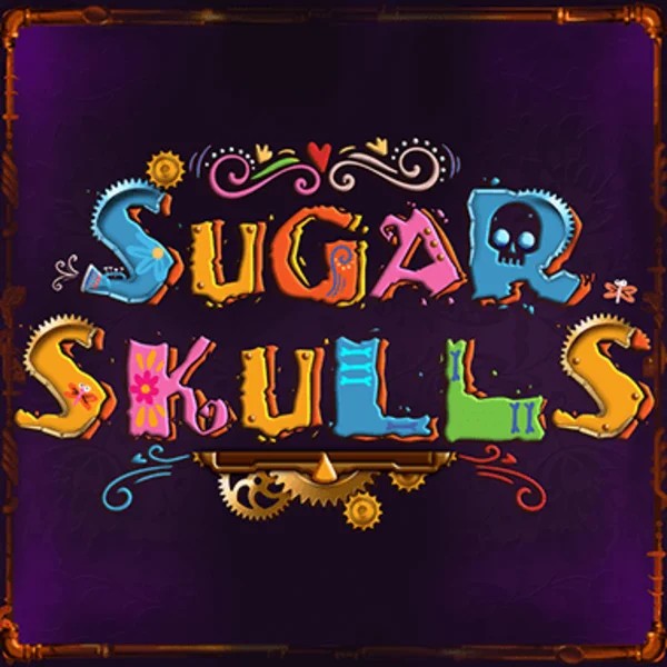 Sugar Skulls logo by Booming Games at Crystal Roll CasinoSugar Skulls